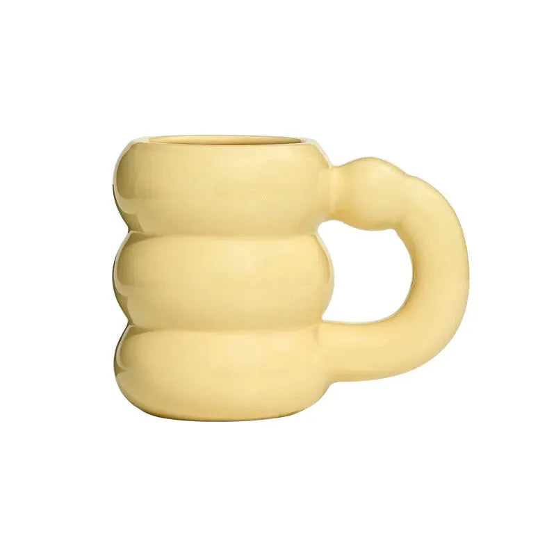 Creative High Sense Good-looking Couple Ceramic Mug - Bellarte Enchanté Creative High Sense Good-looking Couple Ceramic Mug